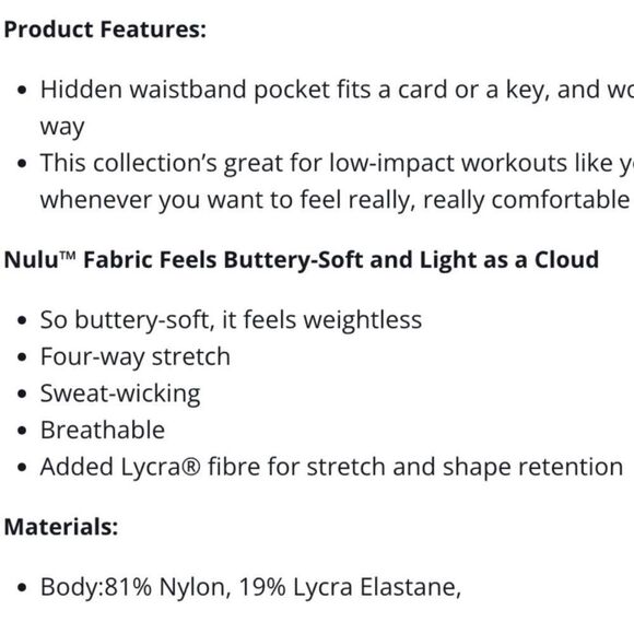 Lululemon Align High Rise pants in future Utopia multi 6 Like New condition 25” - Picture 2 of 9